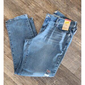 Levi's 314 Shaping Straight Jeans Womens 16W Blue Denim Stretch Red Tab NWT